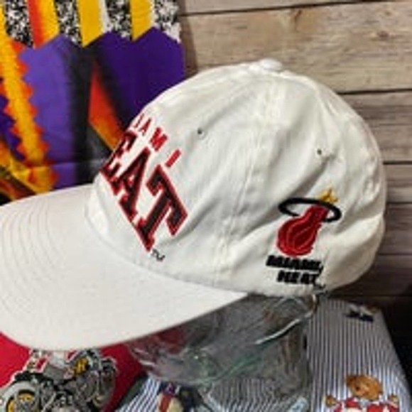 Vintage Miami Heat Hat Cap Snapback Starter The Classic NBA RARE - Picture 6 of 9